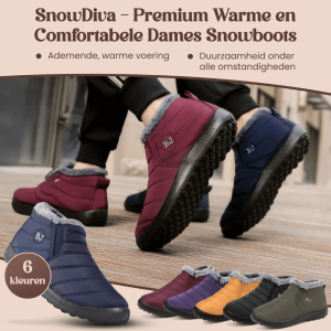 SnowDiva – Premium Warme en Comfortabele Dames Snowboots